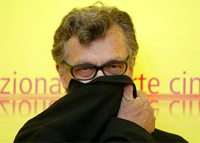 Wim Wenders, en la Mostra de Venecia.