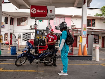 Una gasolinera Texaco, en Cali, Colombia, el pasado junio.