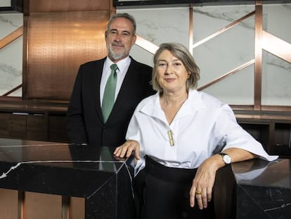 Luis y Carmen Riu, consejeros delegados de Riu Hotels & Resorts