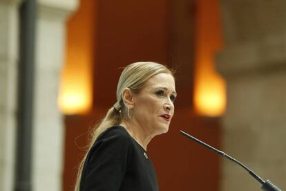 Cristina Cifuentes.