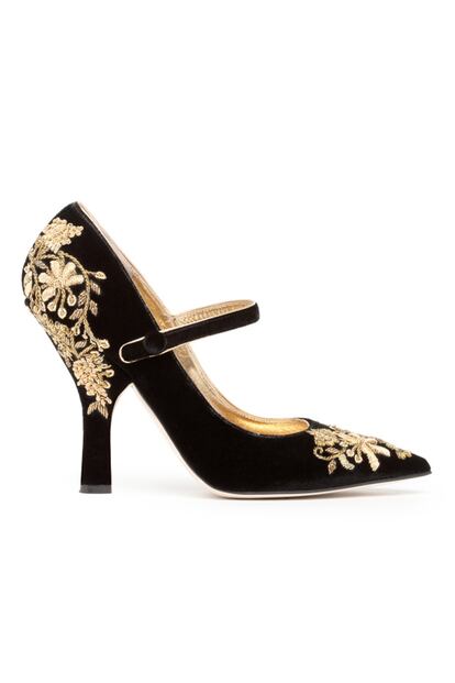 Zapato de inspiración barroca de Dolce&Gabbana (1.600 euros).