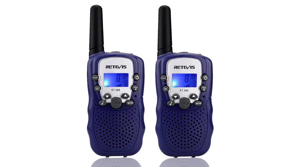 Lote de walkie talkies con diez tonos de llamada.