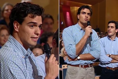 Pedro Sánchez, en el programa de televisión 'Moros y cristianos'.