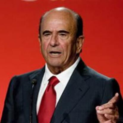 Emilio Botín, presidente del Banco Santander.