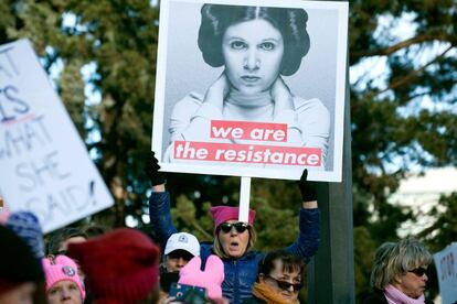 La Marcha de las Mujeres en Denver (Estados Unidos) el 20 de enero de 2018.