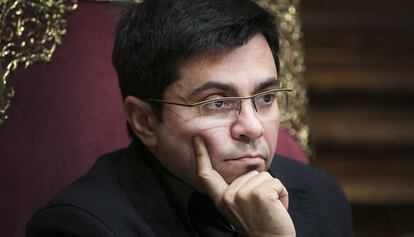 Gerardo Pisarello, primer teniente de alcalde de Barcelona, en una imagen en el salón de plenos.