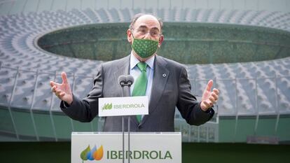 El presidente de Iberdrola, Ignacio Galán.