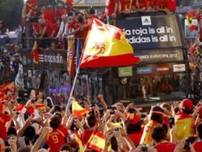 La Roja anima el consumo y reactiva la marca España