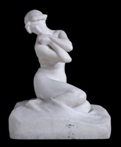 'Nu de dona', de 1908, obra de Llimona.