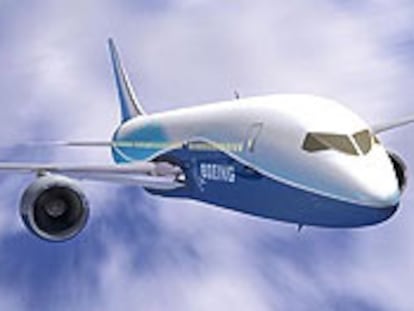 Boeing espera realizar las primeras entregas del 7E7 en 2008.