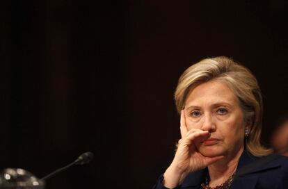 2 de diciembre de 2009. La secretaria de Estado Hillary Clinton comparece para explicar las consecuencias de ataques en Afganistán.