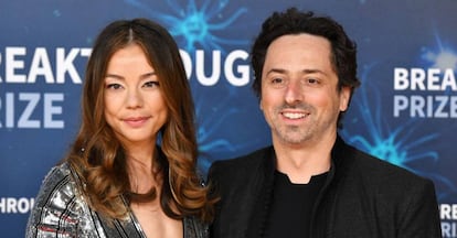 Sergey Brin y su esposa Nicole Shbahan.