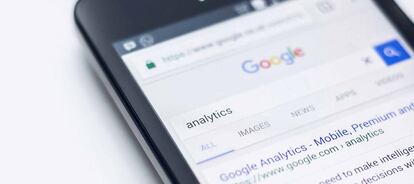 Resultados del buscador de Google en un móvil