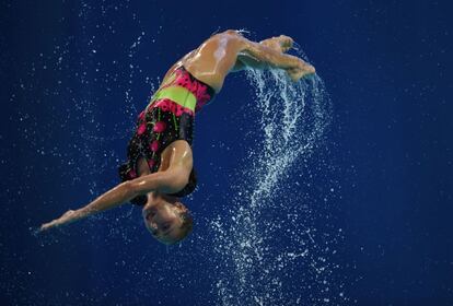 Las dos finales de natación sincronizada celebradas en la gran piscina del Kazán Arena se saldaron con victoria de Rusia.