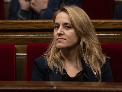 La consejera de Economía, Natàlia Mas, responsable de los Presupuestos de la Generalitat.