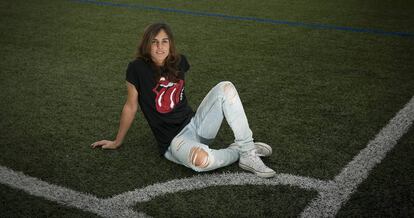 Melanie Serrano, defensa central del Bar&ccedil;a femenino.