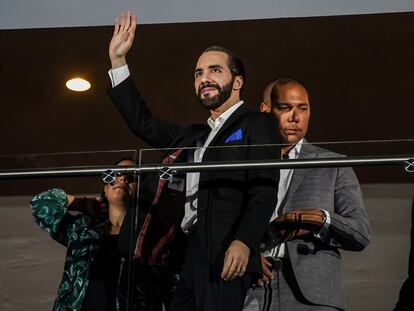 Nayib Bukele en la inauguración de los Juegos de Centroamérica y el Caribe 2023 en San Salvador.