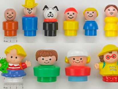 Sanidad alerta sobre unos muñecos de Mattel que pueden causar asfixia en menores de tres años