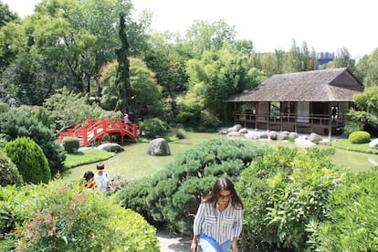 Jardín japonés de Toulouse.