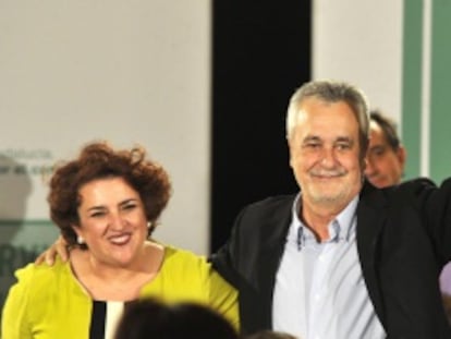 Teresa Jiménez y José Antonio Griñán.