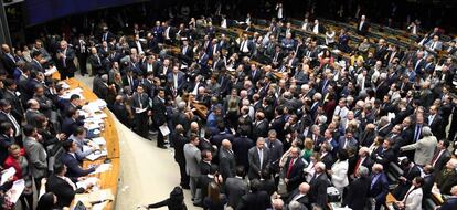 Câmara dos Deputados em Brasília.