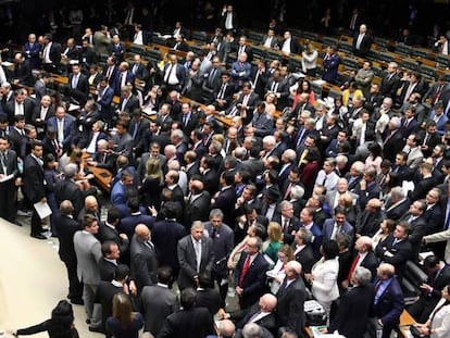 Câmara dos Deputados em Brasília.