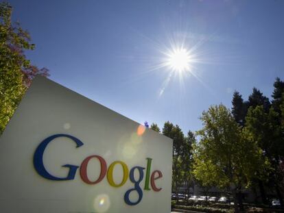 Sede de Google en Mountain View, California (Estados Unidos).