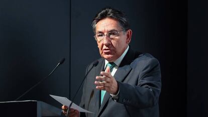 El exfiscal general colombiano Néstor Humberto Martínez, en una imagen de archivo.