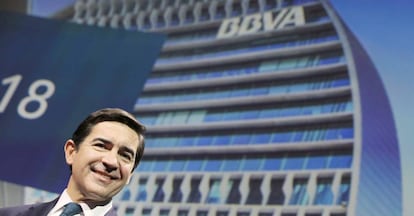 El presidente de BBVA, Carlos Torres. 