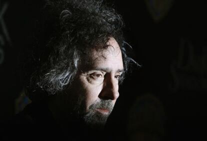 Tim Burton, en la CinemaCon de Las Vegas de 2012.