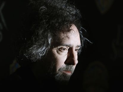 Tim Burton, en la CinemaCon de Las Vegas de 2012.