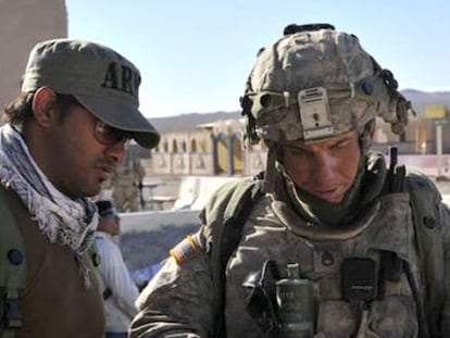 El sargento Robert Bales (derecha) en Fort Irvin, California.