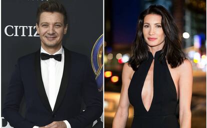 El actor Jeremy Renner y su exmujer, Sonni Pacheco.