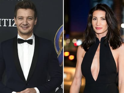 El actor Jeremy Renner y su exmujer, Sonni Pacheco.