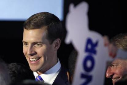 El demócrata Conor Lamb. 