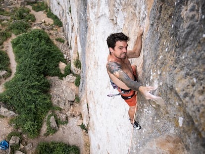 El escalador belga Klaas Willems.