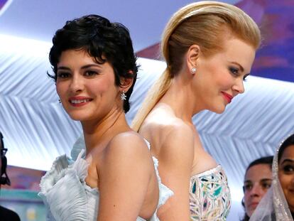 Duelo de Alta Costura francesa entre las dos damas de Cannes