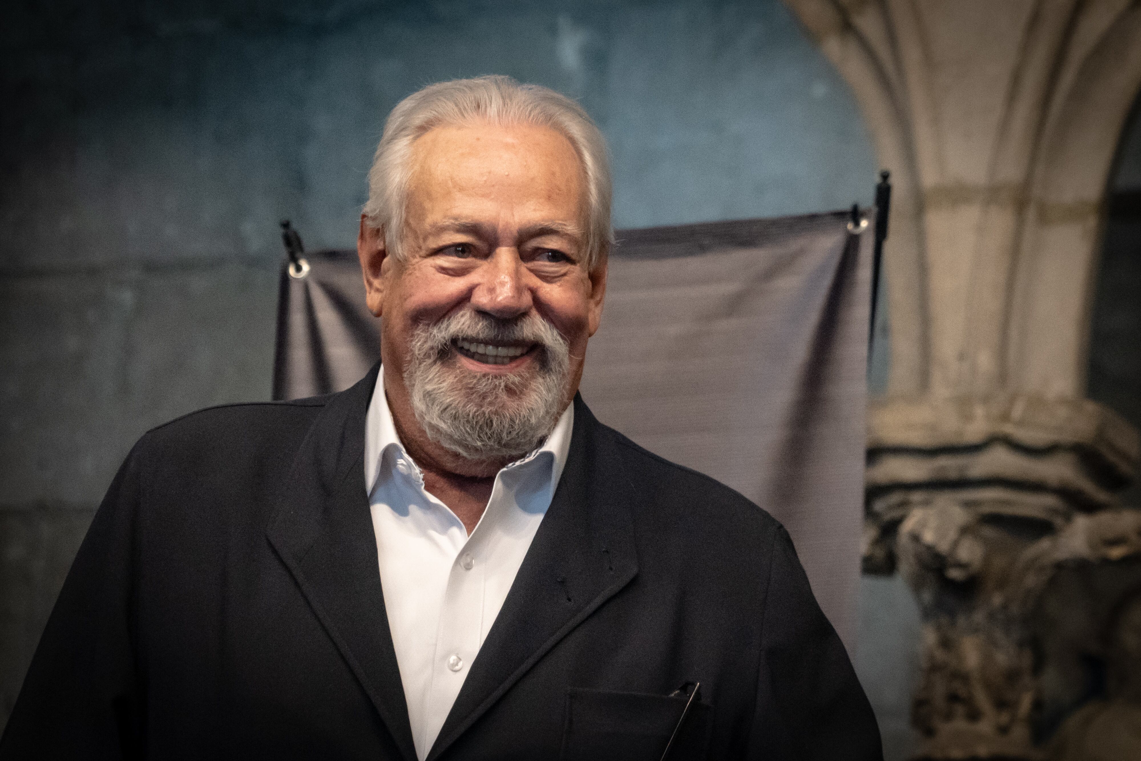 Gonzalo Celorio durante una conferencia en Ciudad de México, este martes.