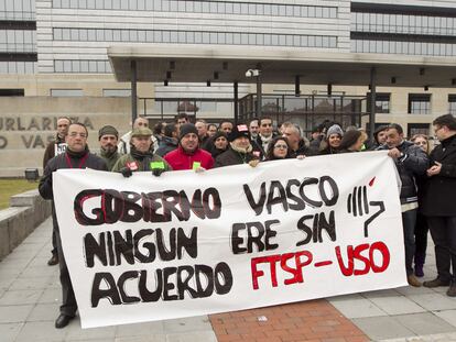 Protestas por los recortes en materia de seguridad