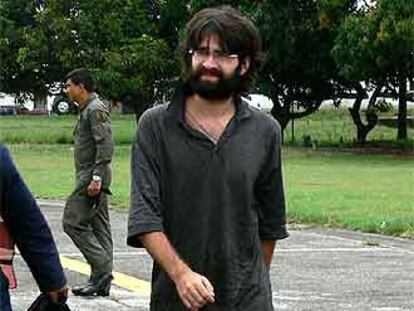 Sergio Colastra, tras ser liberado de su secuestro en Panamá, el pasado abril.