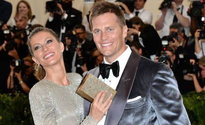 Gisele Bundchen y Tom Brady, en la Gala Met de 2017.