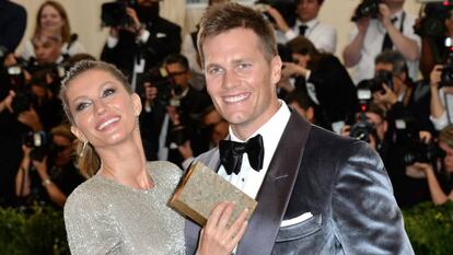 Gisele Bundchen y Tom Brady, en la Gala Met de 2017.