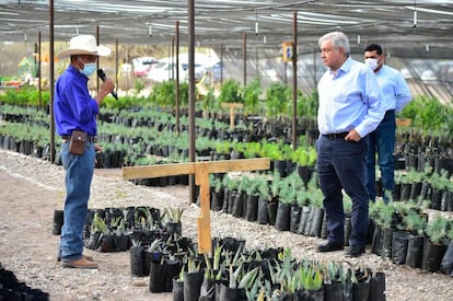 López Obrador visita San Luis Potosí, el 24 de enero.