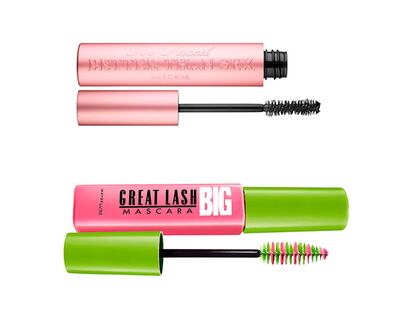 Better Than Sex de Too Faced y Great Lash de Maybelline.