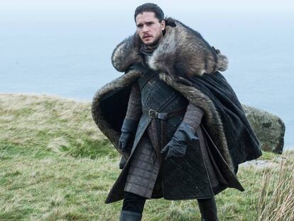 Kit Harington como Jon Snow na sétima temporada de 'Game of Thrones'.