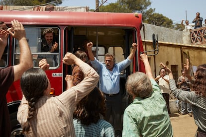 El actor Eduard Fernández, protagonista de la película 'El 47', de Marcel Barrena.