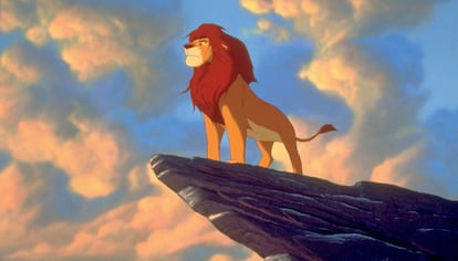 Fotograma de la versión original de 'El rey león' de 1994.