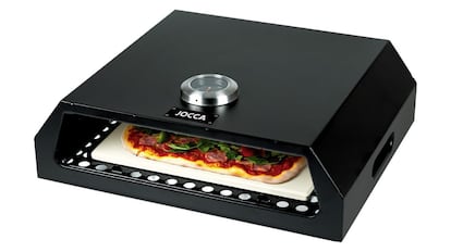 Horno de pizza para usar en barbacoas.
