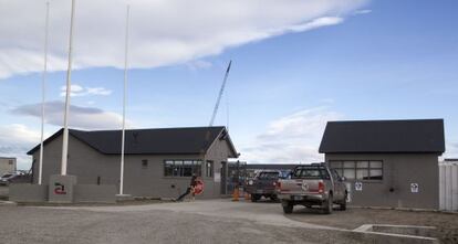 La empresa Austral Construcciones en la ciudad de Rio gallegos, perteneciente a Lázaro Baez.