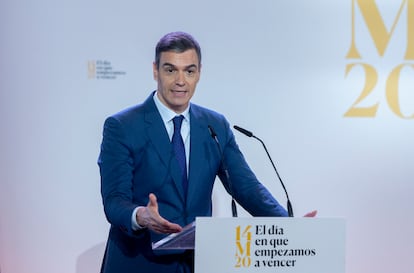 El presidente del Gobierno, Pedro Sánchez